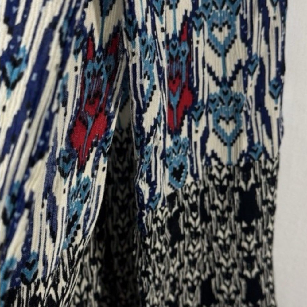Bila Blue, Black, White, Red Sleeveless Maxi Sundress - Picture 8 of 14